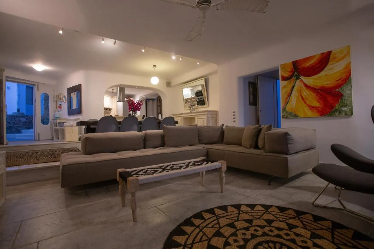 Villa Flaskos Village Fanari Mykonos Town Greece