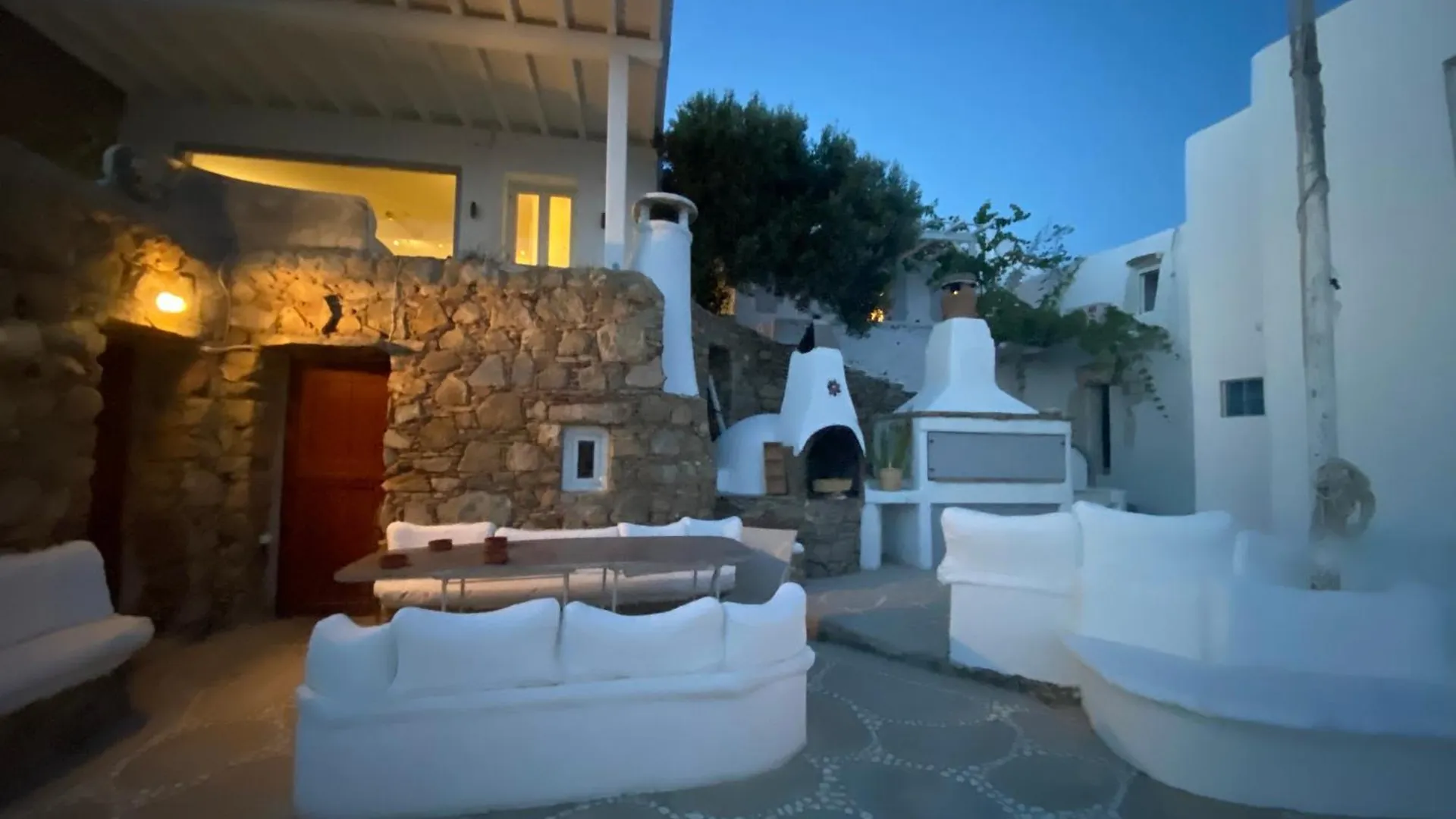 Vila Flaskos Village Fanari Mykonos Town Řecko